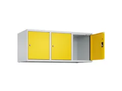 opzetkast,v. locker,3vak.,vak B 400mm,HxBxD 500x1200x500mm