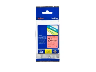 Labeltape Brother P-touch TZe-451 standaard 24mm zwart op rood - 1
