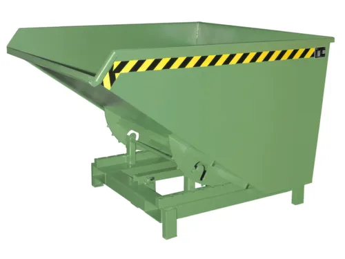 Zwaarlast-kiepbak,HxLxB 1230x1755x1580mm,1,7m³,draagverm. 4000kg