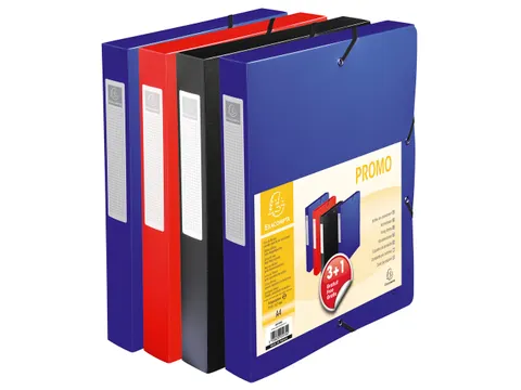 Klasseerdoos OPAK PP rug 40mm blauw