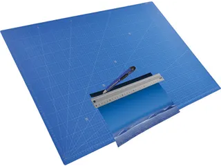 Desq 5693 Professionele snijmat 60x90cm A1 Blauw 5-laags - 2
