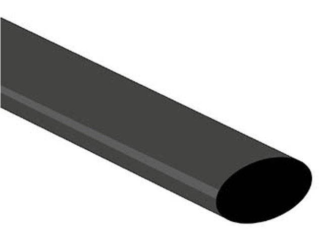 MarketConnect® Krimpkous 9,5 mm, L 10mt • ZWART