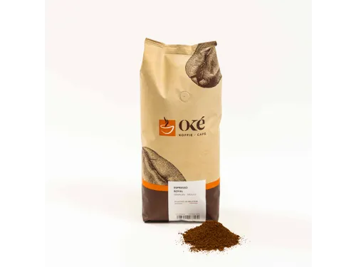 OKE Koffie gemalen koffie Espresso Royal zak van 1 kg