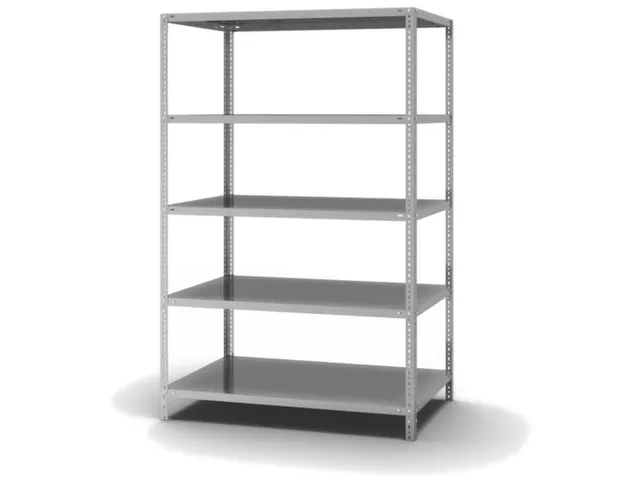 magazijnstelling,grondveld,HxBxD 2000x1300x800mm,vaklast 350kg