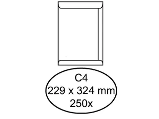 Envelop Quantore Akte C4 229x324 120gr Wit Gegomd - 1