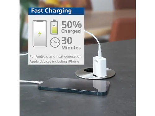 Oplader ACT USB-C 1-poort 20W Power Delivery