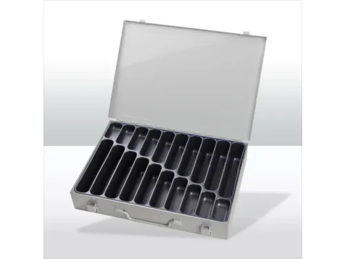 assortimentskoffer,HxBxD 50x335x240mm,20vakken