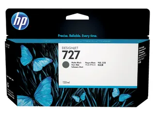HP 727 Inktcartridge B3P22A Mat Zwart High Capacity Origineel - 1