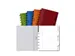 Schrift Adoc A5 ruit 4x8mm 144 pagina's 90gr met 5 tabbladen assorti