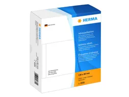 Herma 4331 Adresetiketten voor Schrijfmachines los 130x80mm 500 stuks