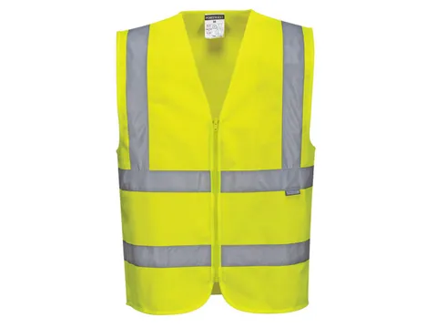 Portwest C375 fluohesje, fluo geel, maat M, per stuk