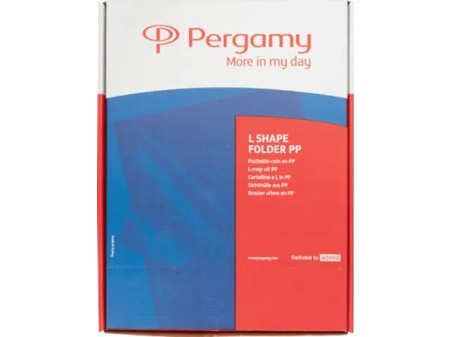 L-Map A4 Pp 0.09mm Assorti gekorreld 100 stuks