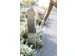 Poubelle avec cendrier acier inoxydable 1000x240x190mm
