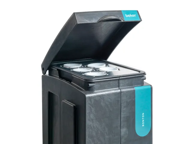 Vepa Bins Afvalscheidingsmodule Bonton Bekers Grijs 70 Liter