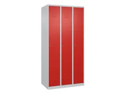 locker voor scheiding van kleding,HxBxD 1850x900x500mm,3vak