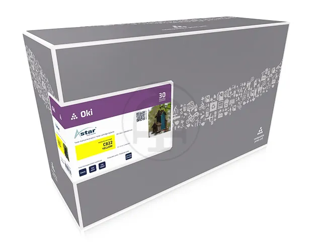 AS13822 ASTAR OKI 44844613 C8xx toner