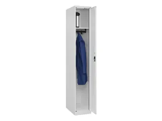 locker,HxBxD 1850x300x500mm,1vak,vak B 300mm,cil.-slot,staand op vloer - 1