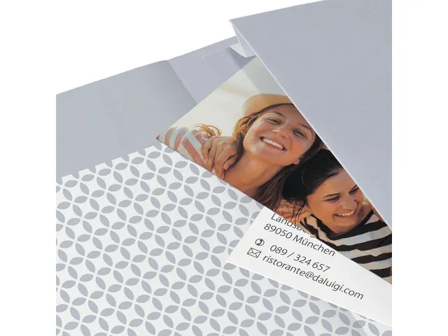 carnet de notes Sigel Jolie Flair A6 hardcover ligné 'Glacier Grey'