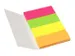 Marque-pages Info Page Markers Papier neonmix 20x50mm 4 couleurs