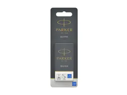 Inktpatroon Parker Quink uitwasbaar blauw blister à 10 stuks
