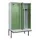 PBM-locker met bank,HxBxD 2120x1200x815mm,4vak,vak B 300mm