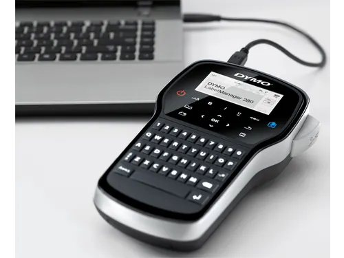Dymo LabelManager LM280 QWERTY Kit Labelprinter Oplaadbaar