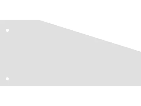 Scheidingsstrook Kangaro 2-gaats 240x105x60mm trapezium 180 grams RC g