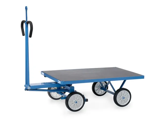 Handtrekwagen Trekoog 6403vz 700kg 1200x800mm Massief Rubber