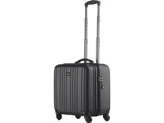 Trolley JSA mat zwart ABS 17 inch laptop - 1