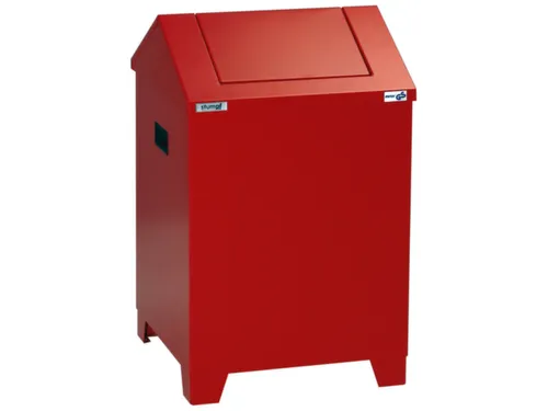 Poetskatoenbak,niet-brandbaar,1x45-73l,HxBxD 680x400x400mm