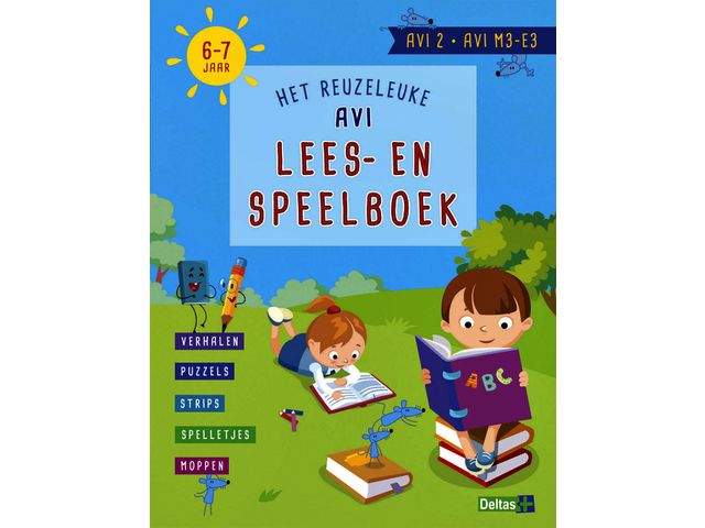 Deltas AVI Lees- en speelboek AVI 2 . AVI M3-E3 | DiscountOffice.nl
