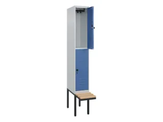 Dubbeldekse dekenkist,HxBxD 2120x300x815mm,1x2vak.,vak B 300mm - 2