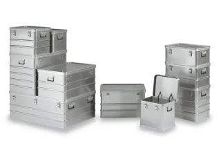 Aluminium Transportkist Hxlxb 180X588X388Mm 29L Stapelbaar - 2