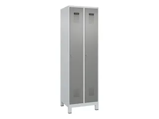 locker,HxBxD 1950x600x500mm,2vak,vak B 300mm,cil.-slot,voeten - 3