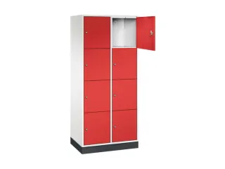 grootvolume-lockersysteem,HxBxD 1950x820x500mm,2x4vakken,cil.-slot - 1