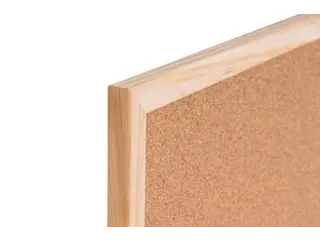 Kurkbord Met Houten Frame 90 X 60 Cm - 2
