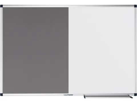 UNITE combibord grijs vilt-whiteboard 60x90cm