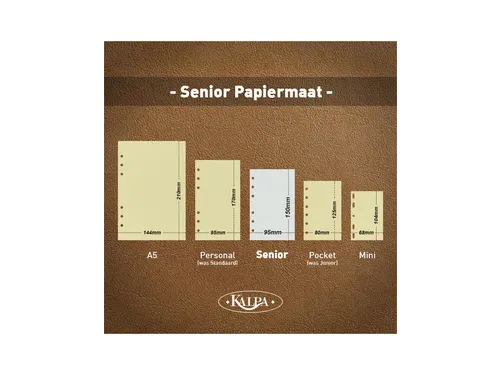 Organizer Kalpa Personal inclusief agenda 2026-2027 7dagen/2pagina's c