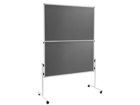 ECONOMY inklapbaar workshopbord grijs vilt 150x120cm