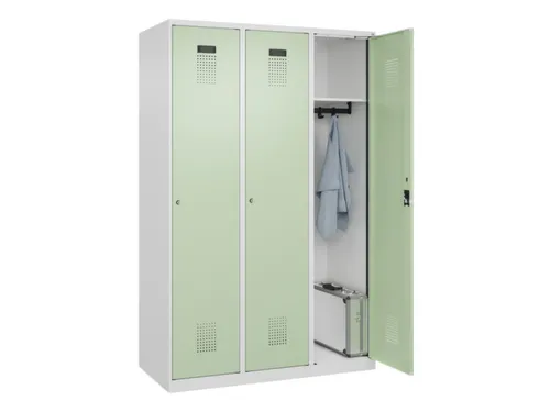 locker,HxBxD 1850x1200x500mm,3vak,vak B 400mm,cil.-slot