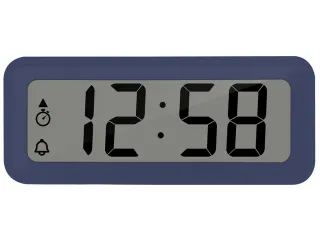 Wekker Technoline WT 175 88x37x21 mm blauw - 3