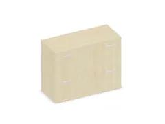 hangmappenkast 770x1000x430mm 2hangmappenframes Esdoorn