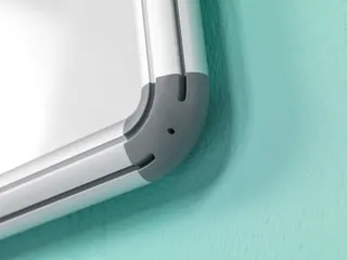 Whiteboard Design 120x240cm Gelakt staal - 5