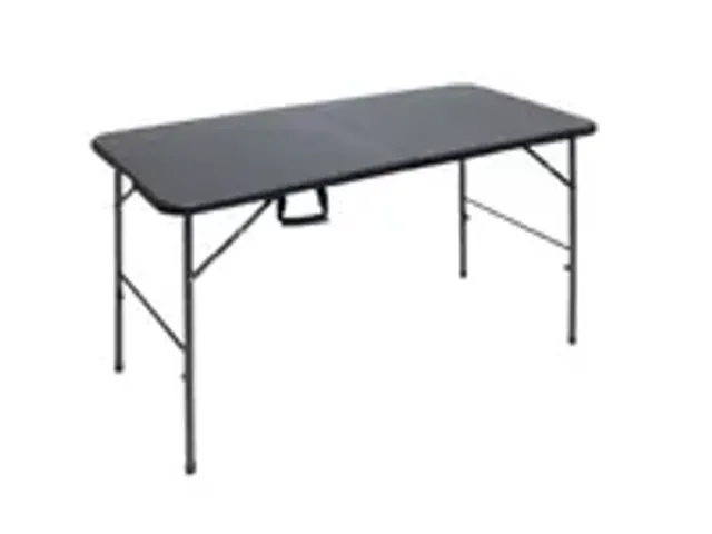 OUTLET Table pliante Brasq 120x60x74mm FT120 noir