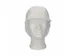 Pet met klep en haaropvang Polyester Kroon Wit maat XL 100 stuks