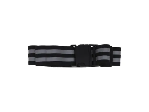 Bracelet réfléchissant First Aid Only noir avec poche de rangement