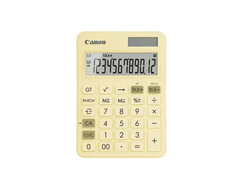 Rekenmachine Canon LS-125KB geel