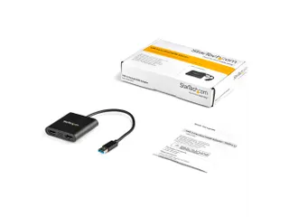 USB 3.0 naar Dual HDMI Adapter Dual 1080p of Single 4K 30Hz - 7