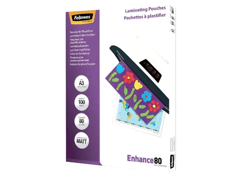 Lamineerhoes Fellowes A3 Mat 80 Micron