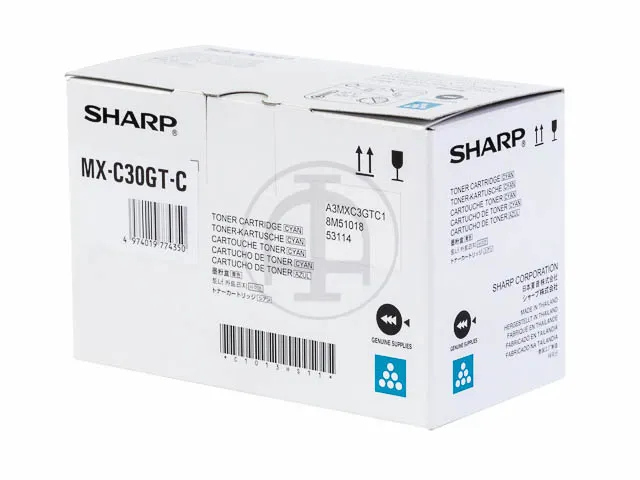 MXC30GTC SHARP MX-C toner cyan 6000pages